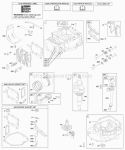 Part Location Diagram of 691455 Briggs and Stratton Crankshaft